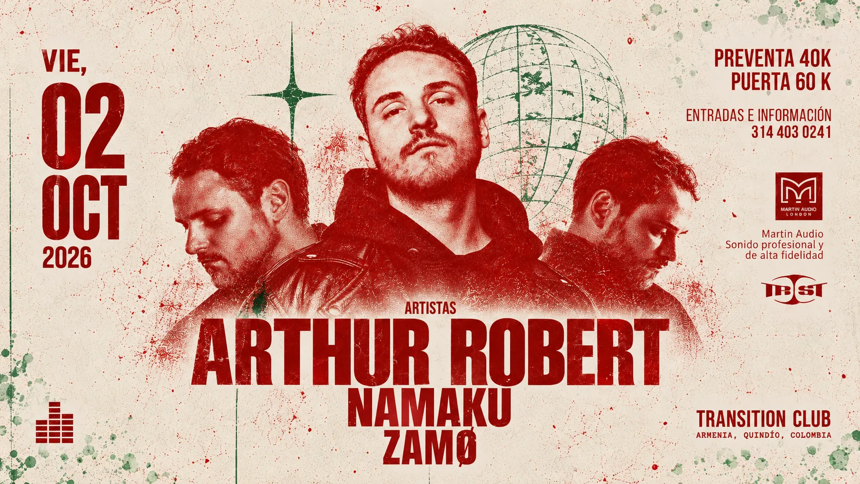 Cartel de ARTHUR ROBERT / NAMAKU / ZAMO
